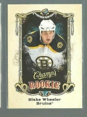 2008-09 Upper Deck Champ's Rookie #164 Blake Wheeler RC Boston Bruins